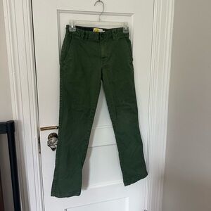 Boden Boys Olive Chino Trousers Size 11